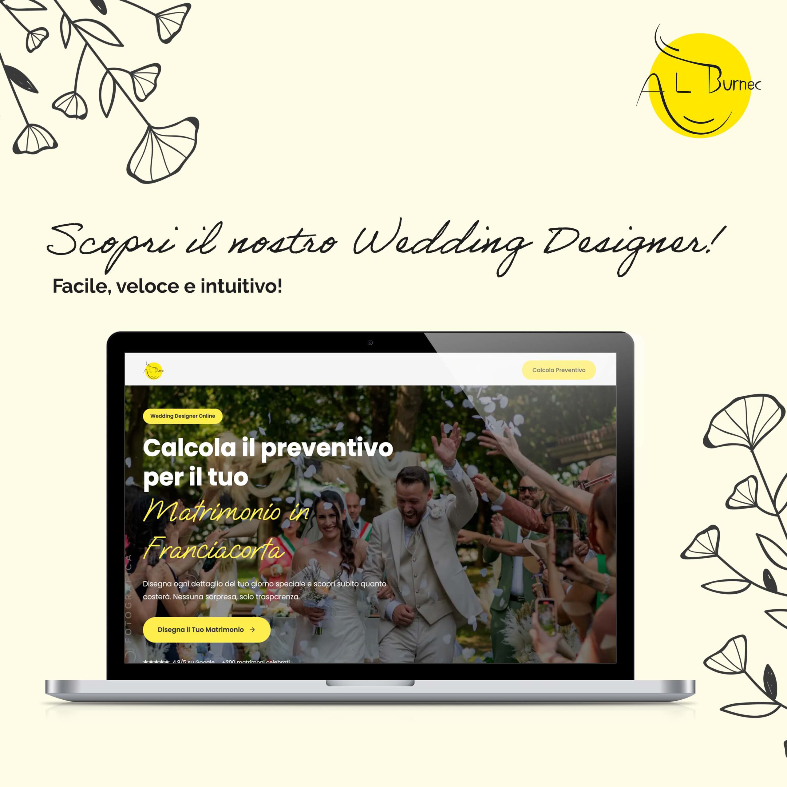 mockup wedding designer al burnec